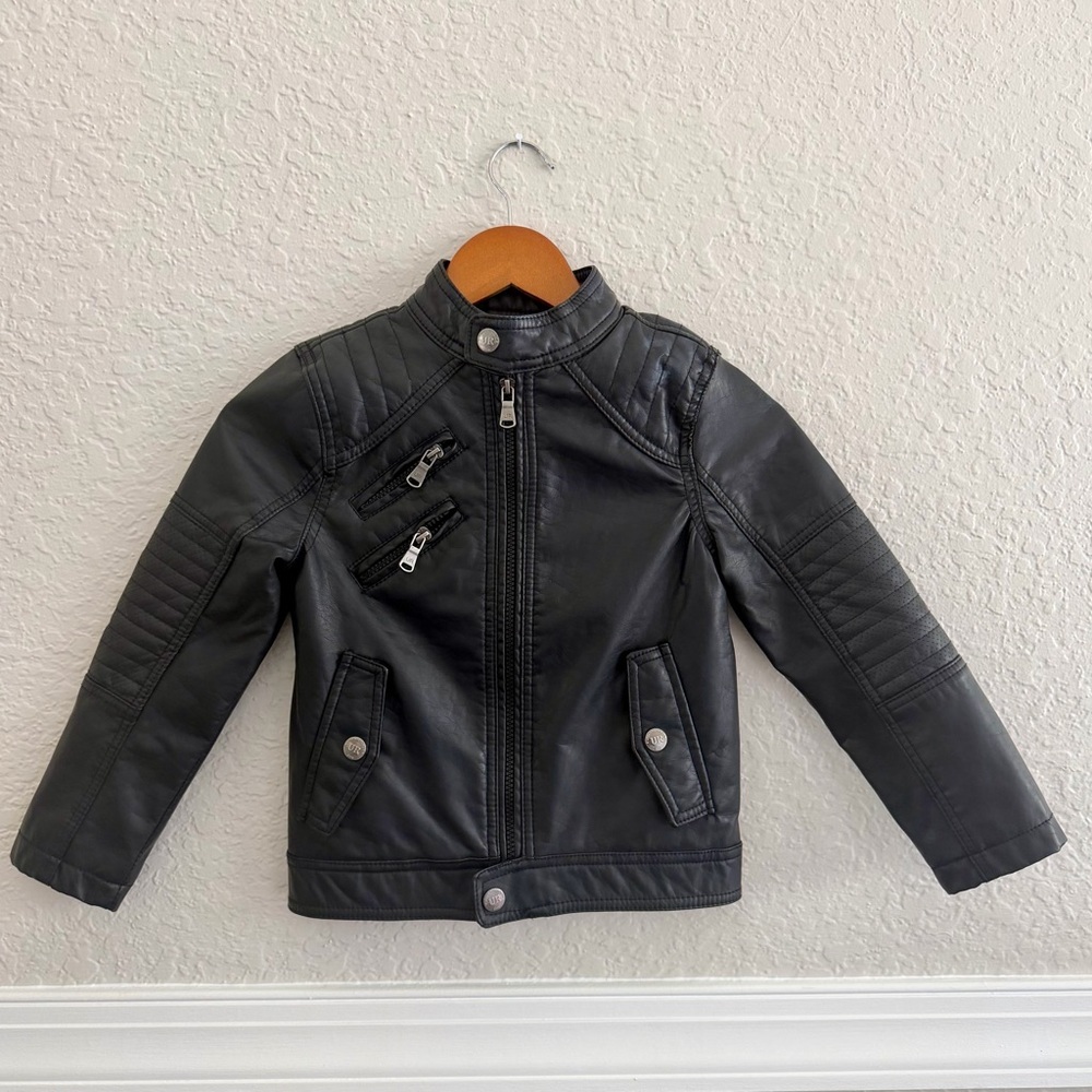 Urban Republic Faux Leather Jacket – Kids Size 5/6